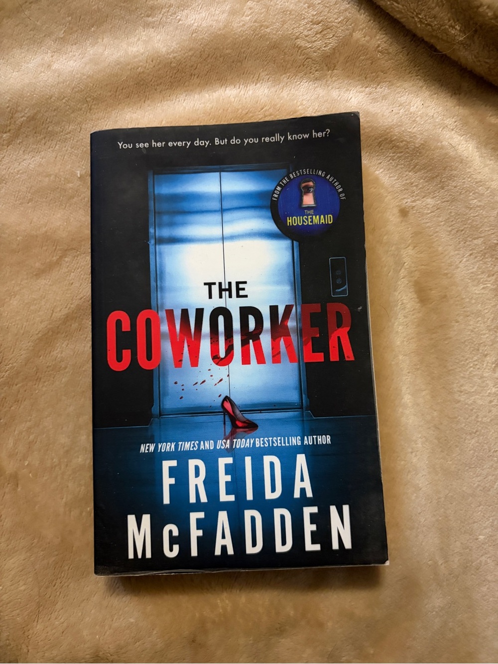 The Coworker Paperback Book - Black/Blue/Red